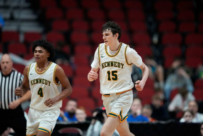 Cedar Rapids Kennedy's Micah Schlaak (Photo by Matthew Putney)